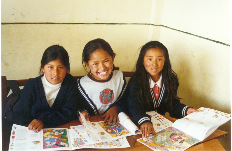 Educación para la salud, la convivencia y en valores con niños y niñas de Bolivia